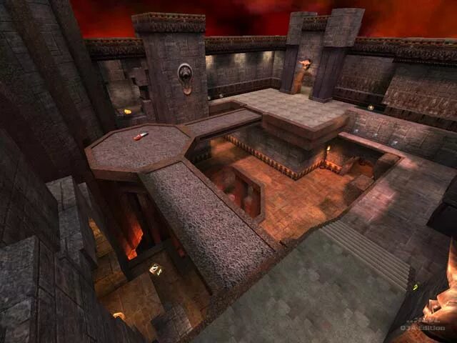 Quake 3 mapping. Quake3 dm6. q3dm13. dm 13 quake. ztn q3.