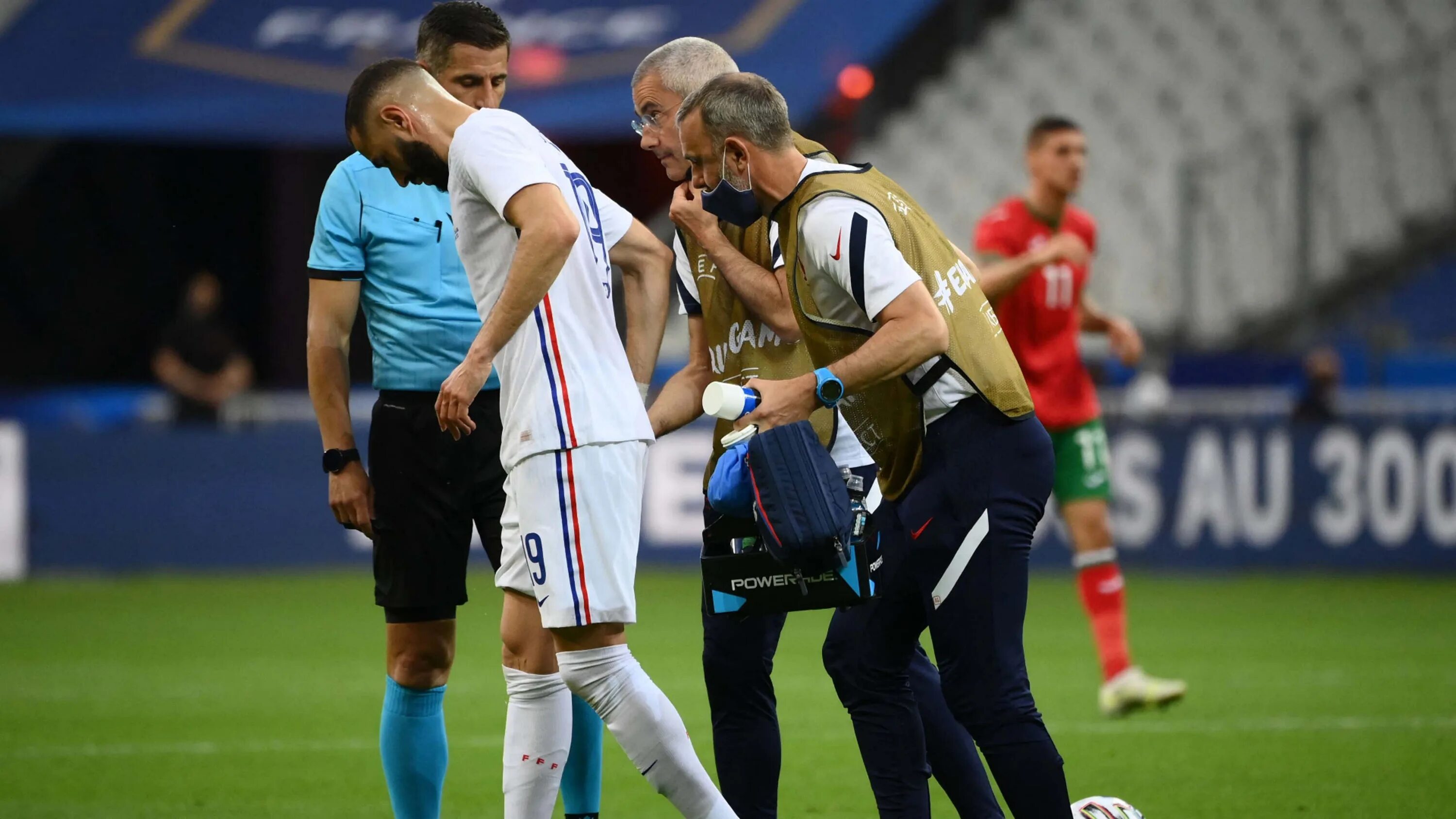 Benzema injury. Матч франция 2021