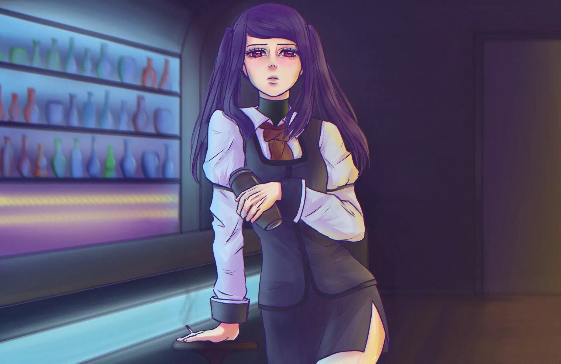 Va11halla Джилл. Va-11 Hall-a Джилл. Джулианна Стингрей va-11 Hall-a. Va-11 Hall-a Jill Stingray.