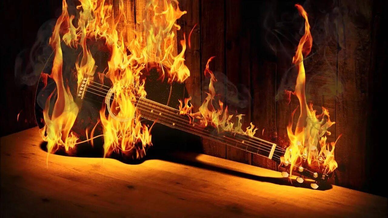 Гитара сгорела. Горящая гитара. Гитара в огне. Рок баллады. Гитара в огне фон.