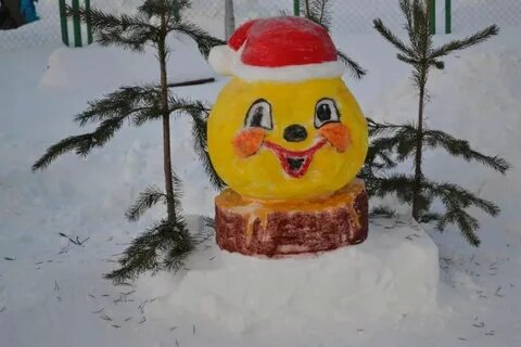 Снежные герои сказок