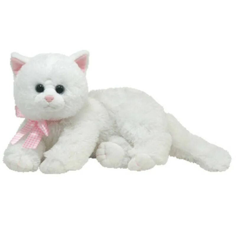Белую кошку белую кошку игрушку. Ty 10036. Мягкая игрушка кошка. Мягкая игрушка котик белый.
