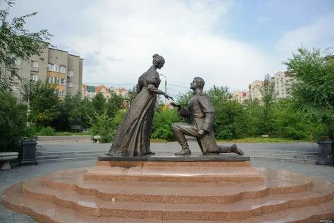 Памятники города чита