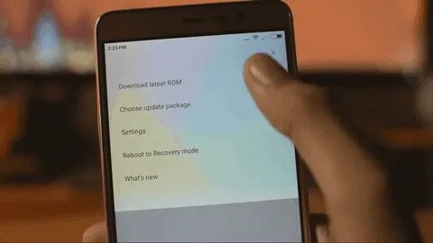 Xiaomi желтый экран