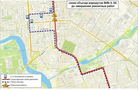 Движение маршрута автобуса 39