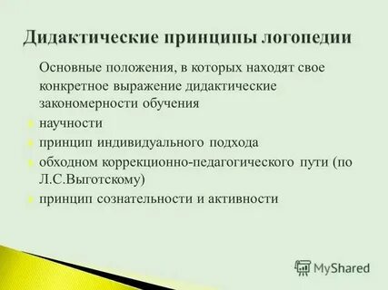 Принципы обучения социальные закономерности