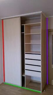 Встроенные шкафы переделываем