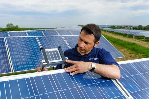 We can electricity by using solar energy