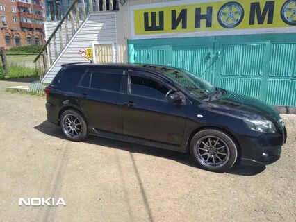 Литые диски тойота филдер