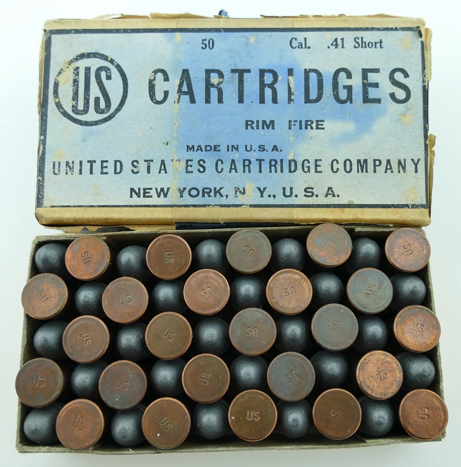 Ремингтон 41. Remington Cartridges cal. 41. Патрон short. Патрон 41 шорт.