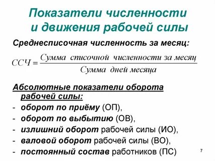 Сила оборот