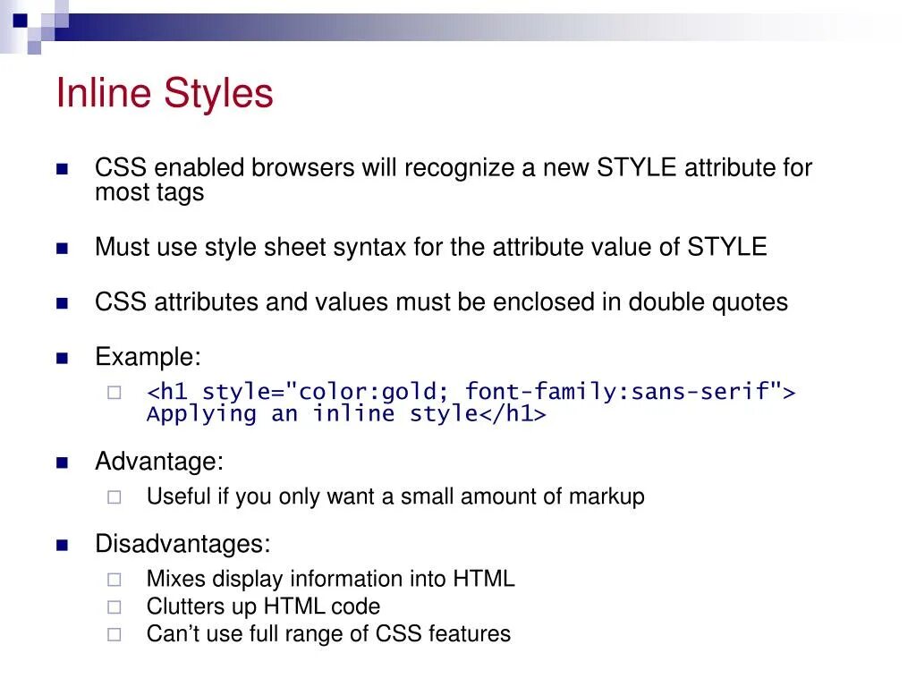 Inline content. Инлайн CSS. Инлайн стили CSS. Стили инлайн html. Атрибут Style в html.