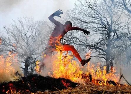 Running fire