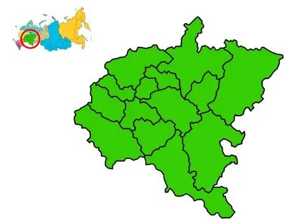 Приволжском округах
