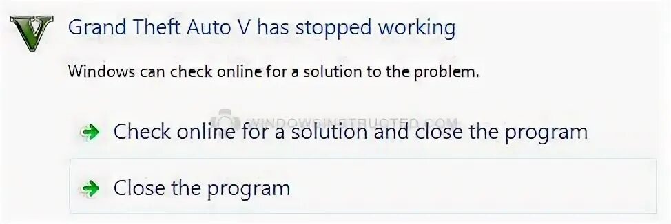 The day has stopped. GTA has stopped working.