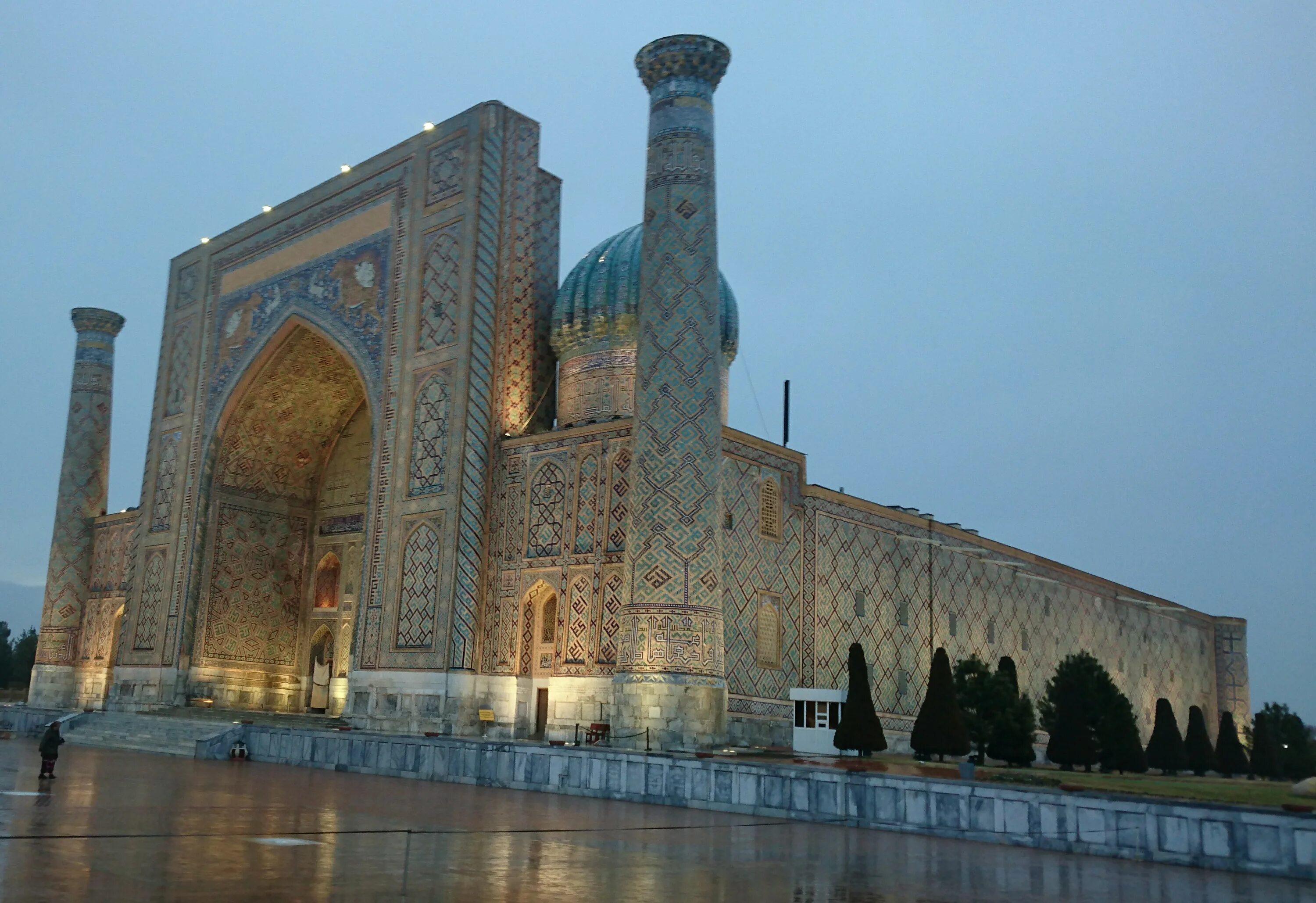 Самарканд дворец