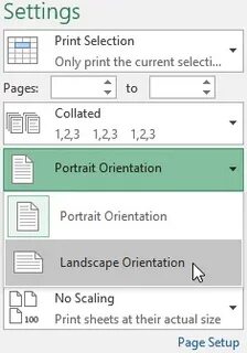 Print selection