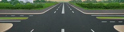 Дорога пересекающая населенный пункт