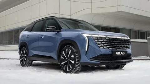 Geely atlas new 2024 полный привод