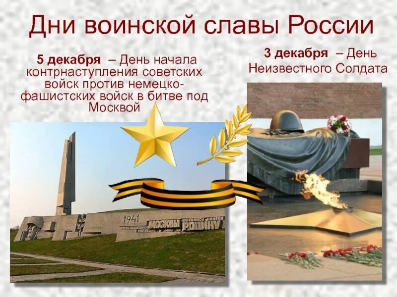 3 декабря какие события. 3 декабря день воинской славы россии. день воинской славы 3 декабря. день воинской славы день неизвестного солдата. 5 дат воинской славы.