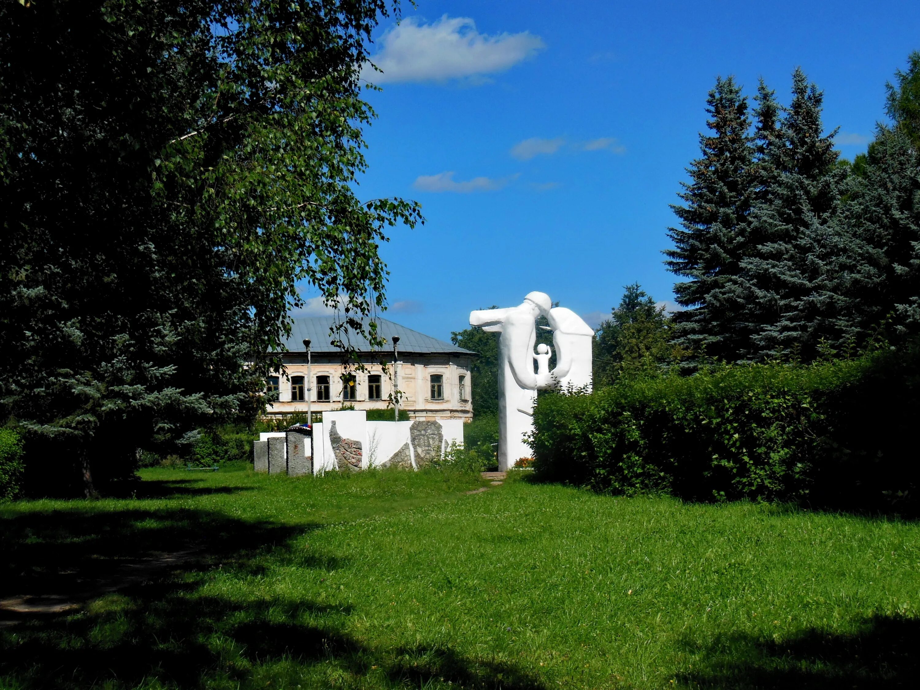 Пушкинский парк касимов. Соборный парк касимов. Парк цкр касимов. Касимов площадь города. Парки касимова.
