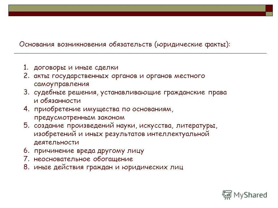 юридические факты являющиеся основаниями возникновения обязательств. основания возникновения обязательств и виды обязательств. основанием возникновения обязательств являются. составьте схему: основания возникновения обязательств. основания возникновения договорных обязательств.