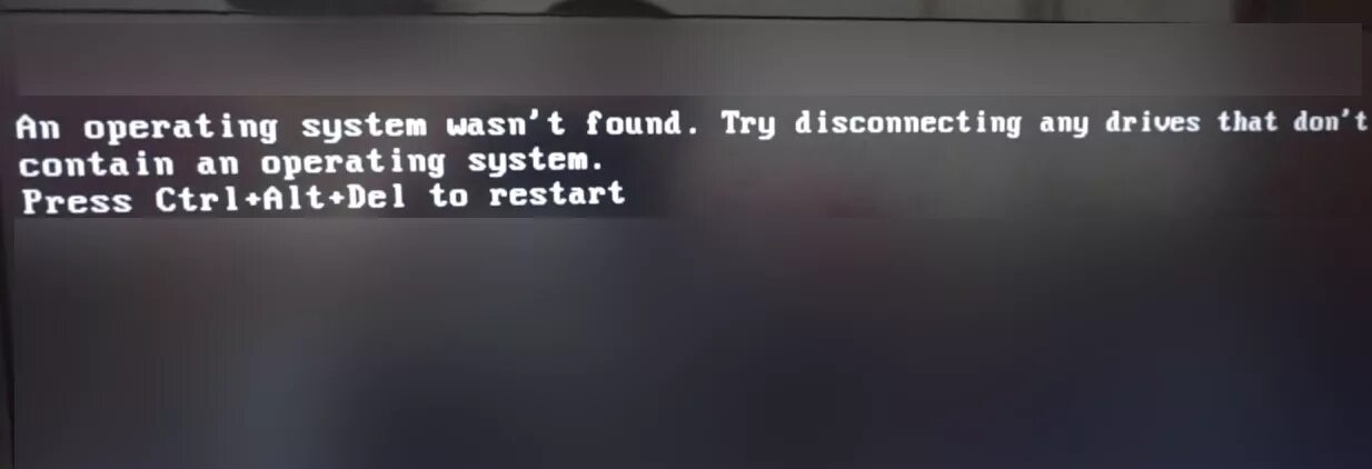 Ошибка загрузки операционной. Ошибка Operation System not found. Ошибка an operating System. Operating System not found на ноутбуке. Операционная система не найдена.