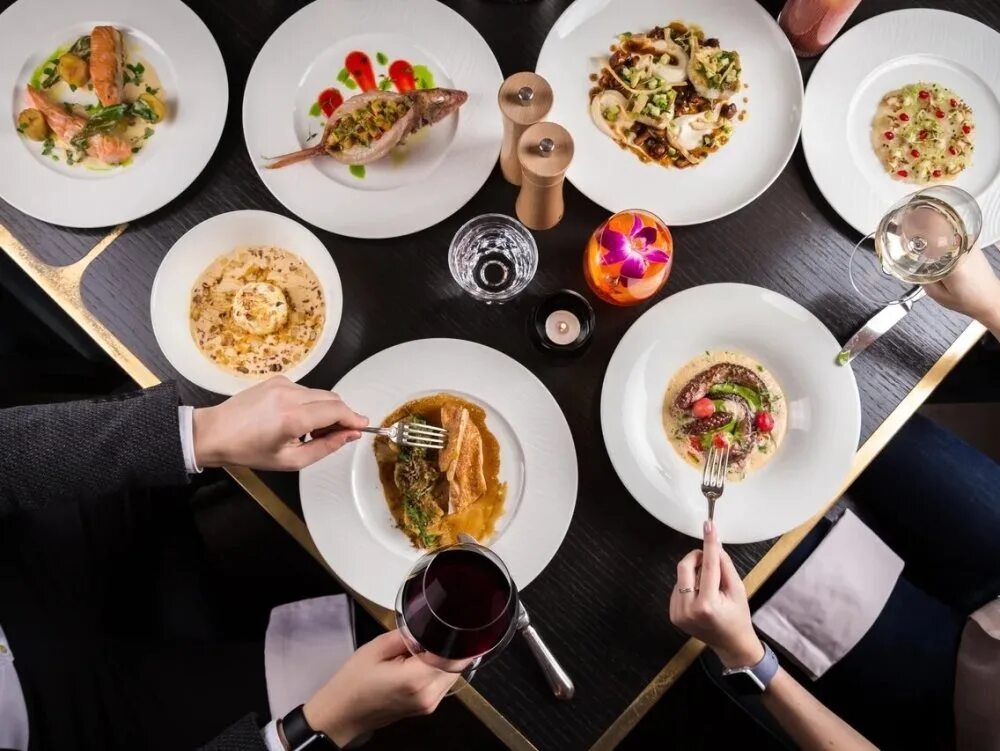 меню ресторана кофемания