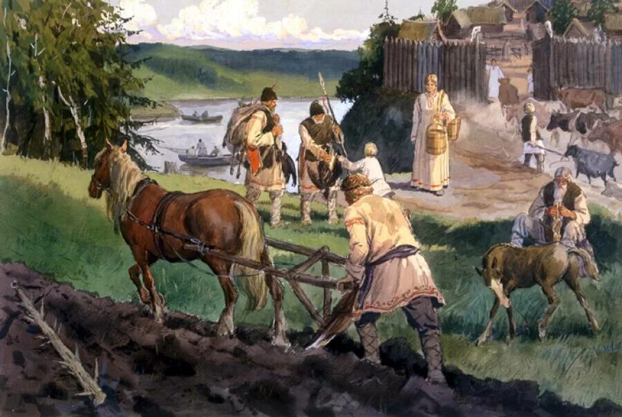 Сбор образа. Пашенное земледелие у восточных славян. Древняя Русь славяне земледелие. Пчелко Славянский поселок. Древняя Русь восточные славяне.