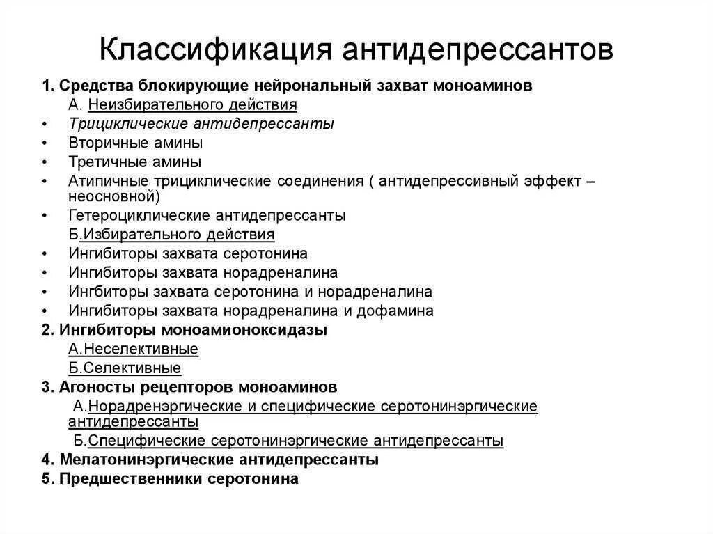 Антидепрессанты почему назначают