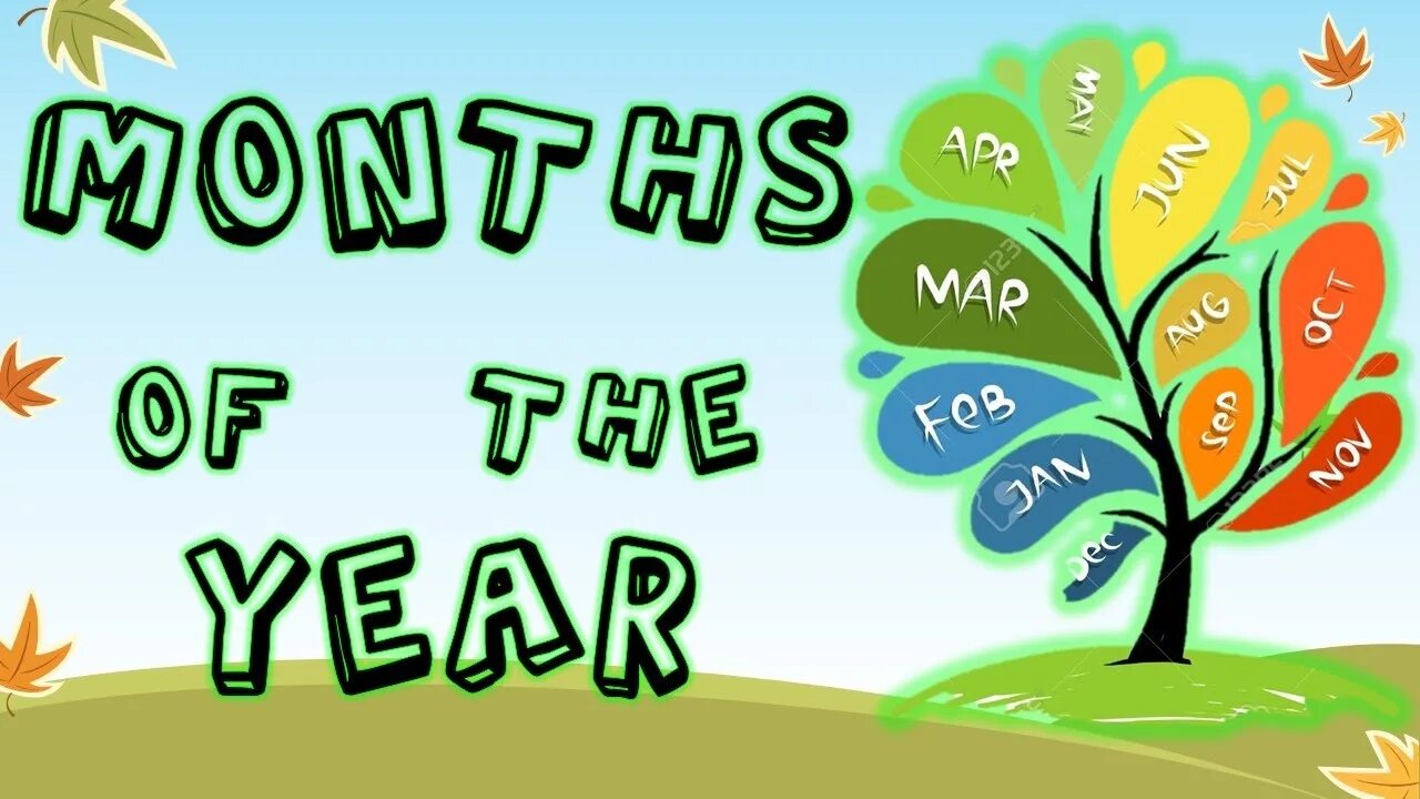 Months of the year for kids. Месяца English. Месяца на английском языке. Months of the year. Название месяцев на английском.