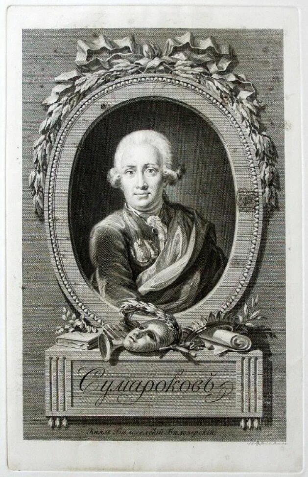 Сумароков образование. А. п. сумароков (1717-1777).