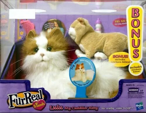 Интерактивная кошка Лулу FURREAL friends Hasbro. FURREAL кошка Лулу. Фуриал френдс кошка Лулу. Интерактивная кошка Лулу белая (Hasbro 89987-94593).