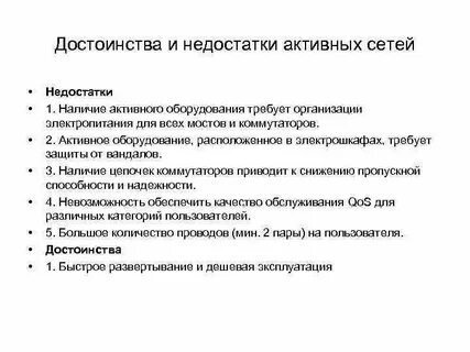 Наличие активности