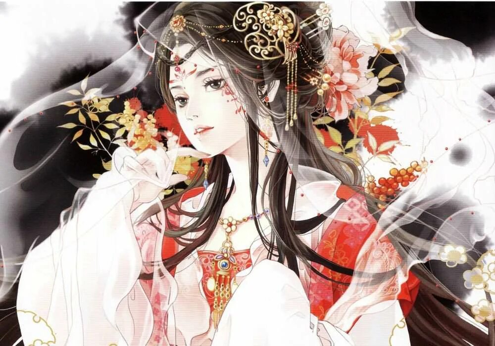 Сянься (xianxia). Ханьфу сянься. Художник жосинь чжан ( ruoxin zhang ). Китайский аним. Китайский аним.