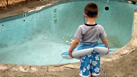 Empty pool