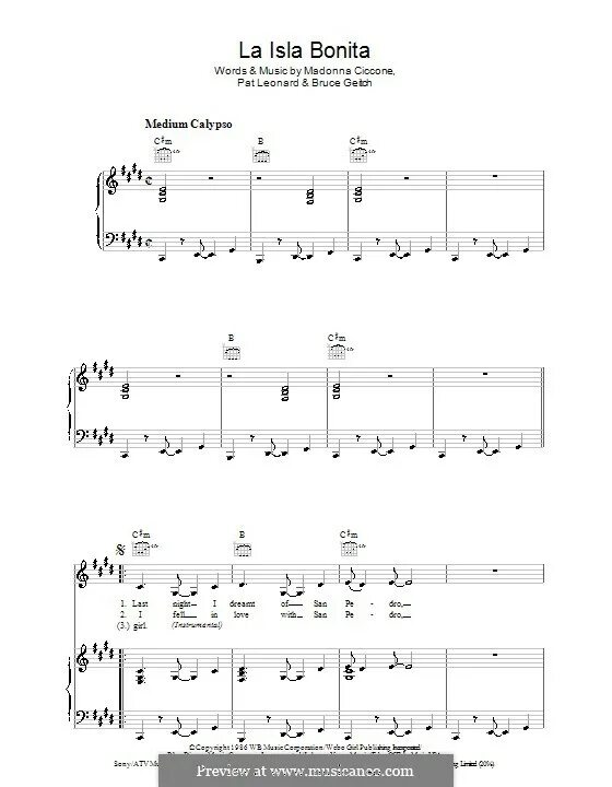 La isla bonita мадонна. Bonita перевод. Ализе ла исла бонита. La isla bonita ноты для фортепиано. Madonna la isla bonita текст.