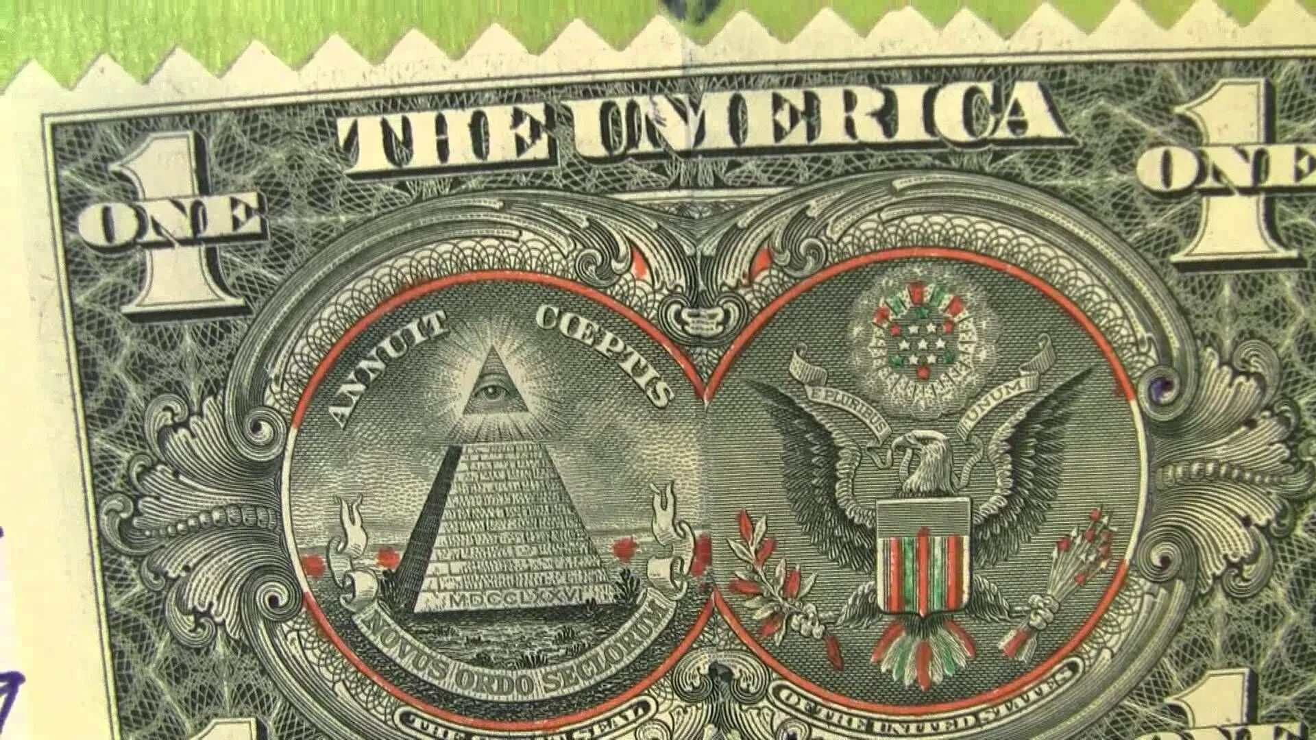 Знаки масонов однодолларовая купюра. Купюра 1 долар Массон. Доллар США масонские знаки. 1 Доллар масонские знаки.