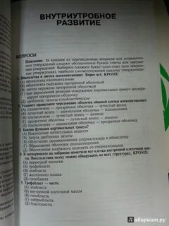 Тест по гистологии
