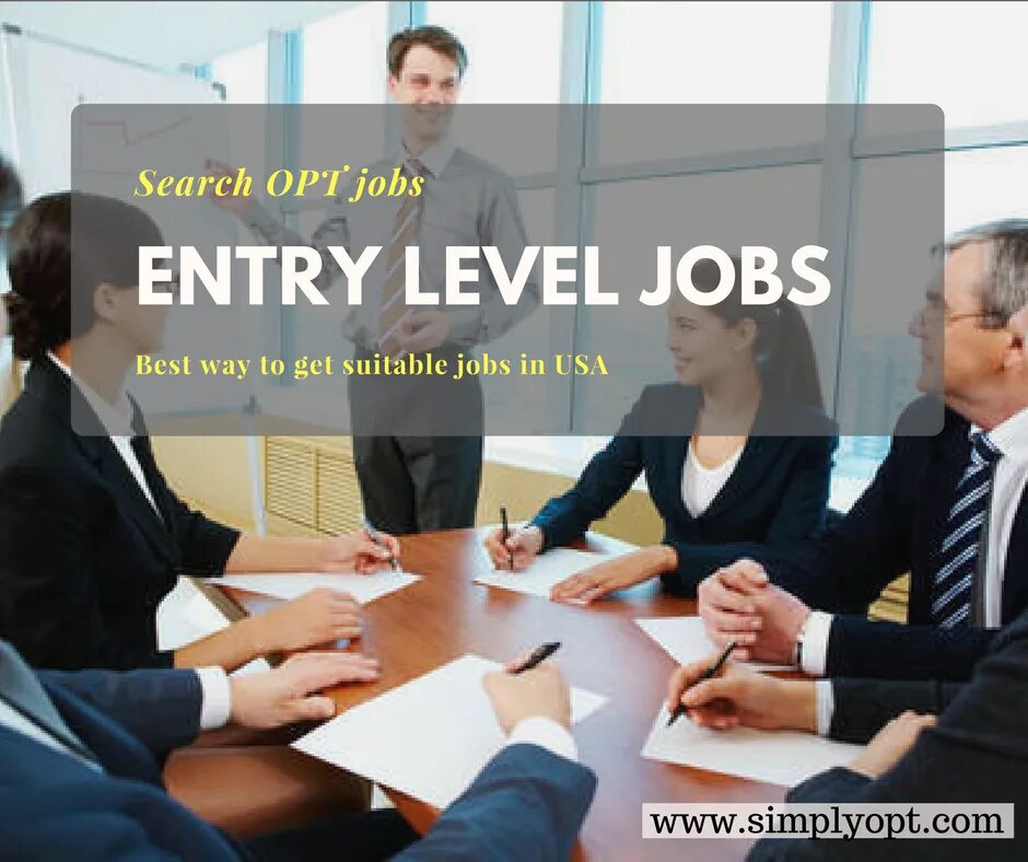 Entry-Level job. Optional practical Training. Entry level