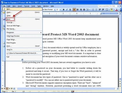 Документ microsoft word 97 2003