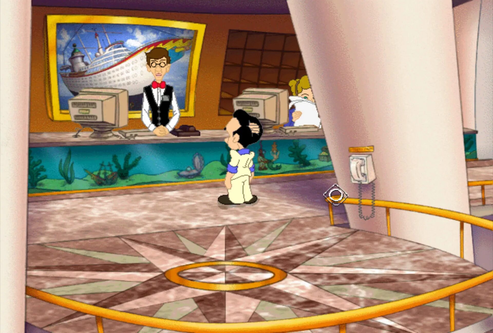 Ларри Лаффер. Leisure Suit Larry 7. Игра Ларри Лаффер. Leisure Suit Larry 7 - Love for Sail.