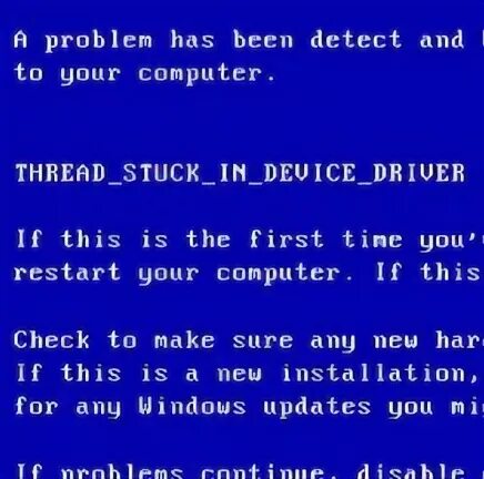 Error thread