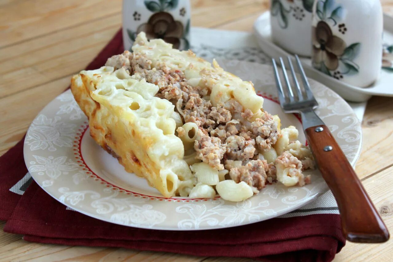 Как приготовить макаронную запеканку