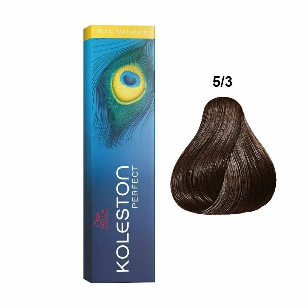 Wella Koleston ME+ Стойкая краска 7/07 олива 60мл купить в Грозном по цене 985 р