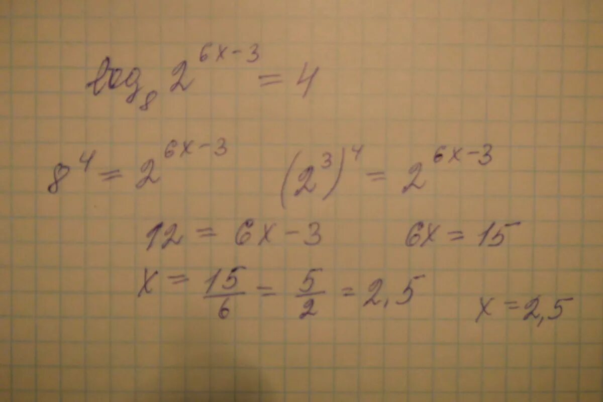 Log2 0 2 x 3 8