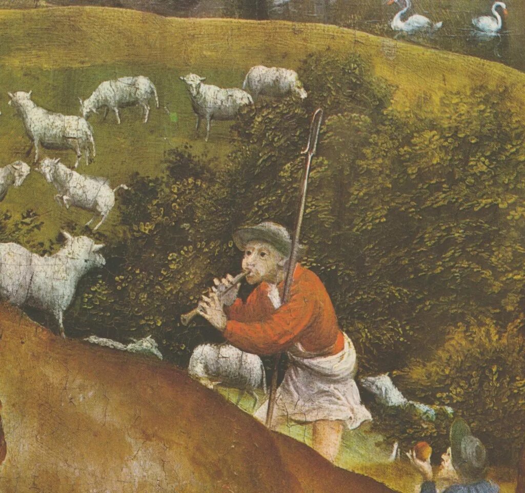 Охота с дудочкой 4 буквы. Пастухи в живописи. Пастушка овец. Пастух иллюстрация. Пастух с дудочкой.