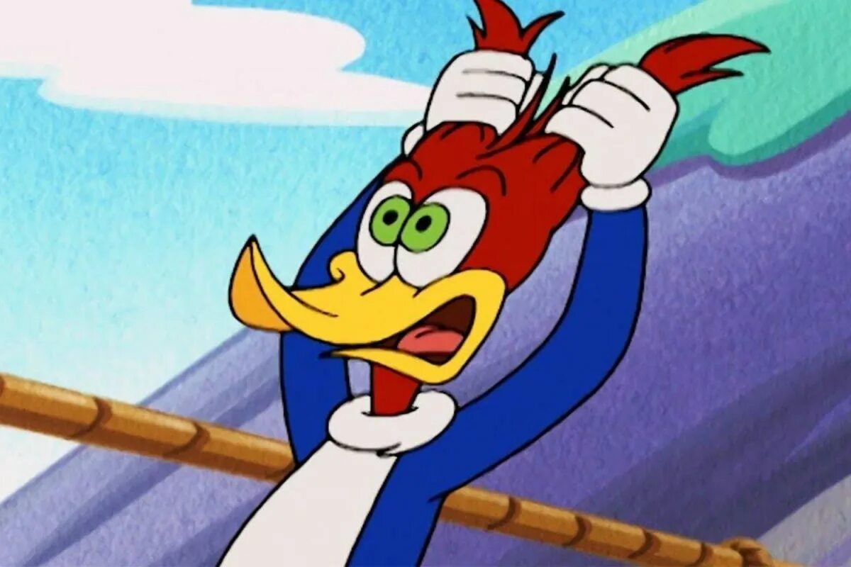 Мультфильм приключения дятла вуди. Дятел вуди 1957. Смех дятла. Смех дятла. Смех дятла.