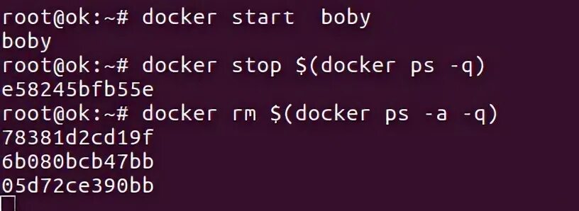 Docker root