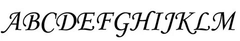 Monotype font